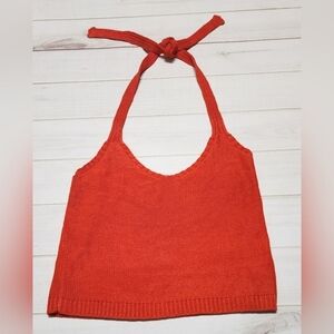 NWT And Now This Knit Halter Top Size Small Small